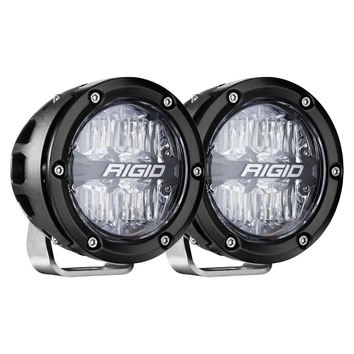 Rigid Industries - 360-Series Rgbw 4 Inch Drive Optic With Rgbw Backlight Pods 1