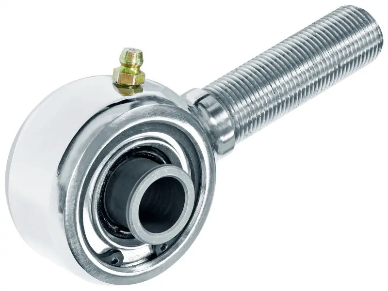 Rockjock Johnny Joint 2In Polished Stainless Steel Narrow 3/4In-16 Lh Threads 1.800In X .625In Ball 1