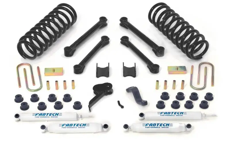 Fabtech 09-13 Dodge 2500/3500 4Wd W/Diesel & Auto 4.5In Perf Sys W/Perf Shks 1