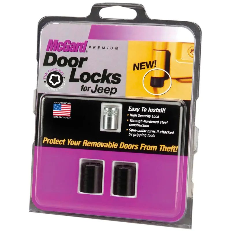Mcgard 97-06 Jeep Wrangler Tj / Unlimited Lj 2-Door Lock Set - (2 Locks) 1