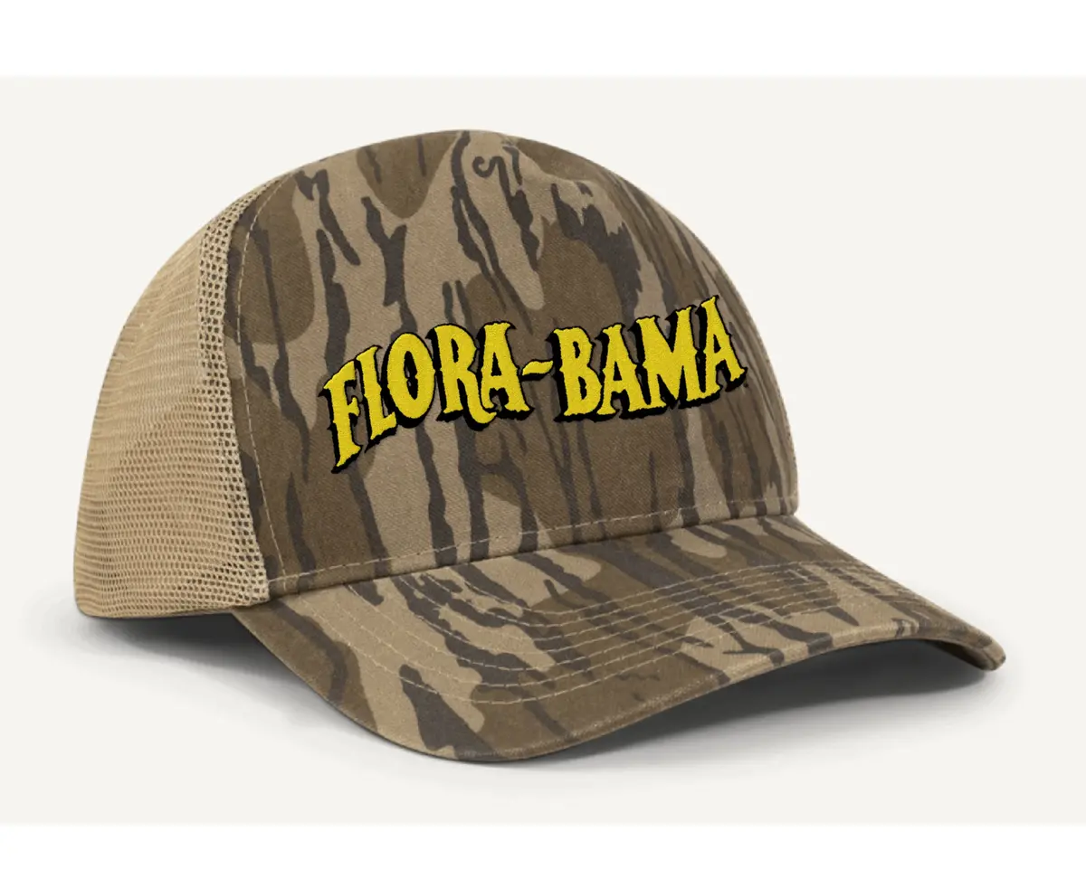 Flora-Bama Mossy Oak Vintage Trucker Cap 1