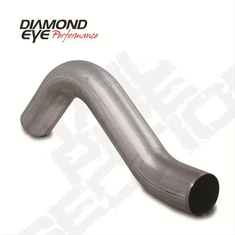 Diamond Eye Tail Pipe 4In 1St Sec Turbo/Cb Sgl Ss 7 3L F250/350 94-03 5 6 0L F250/350 03-07 1