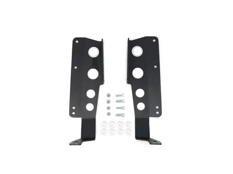Cali Raised 14-21 Toyota Tundra 42 Hidden Grille Curved Led Light Bar Mounting Brackets 1