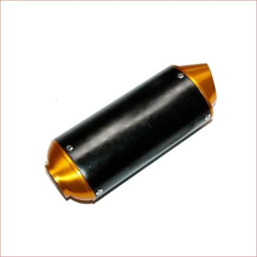 38Mm Gold Cnc Alloy Exhaust Muffler 1