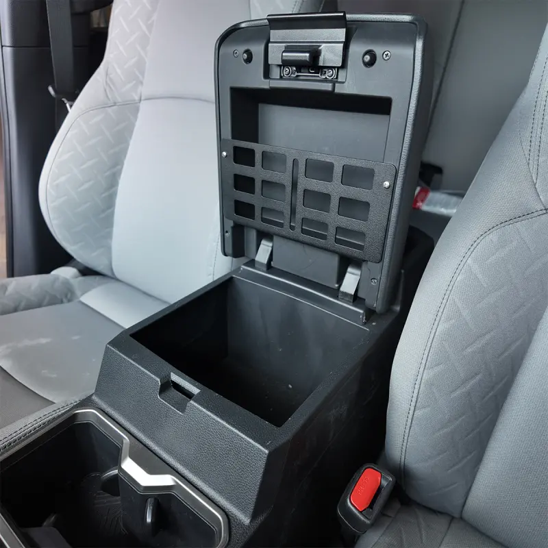 Cali Raised Interior Center Console Molle Panel For 2024 Toyota Tacoma 1
