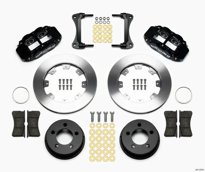 Wilwood Narrow Superlite 4R Front Kit 12.19In 87-89 Jeep Yj 1