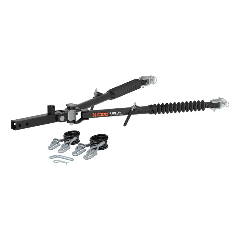 Rockjock Curt Rambler Steel Rv Tow Bar 7500Lbs 2In Shank 1