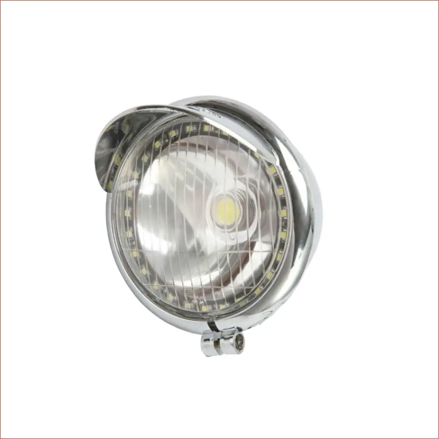 4" Chrome Head Light - 10 Watts 1