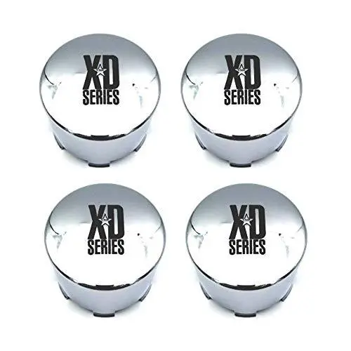 4 Pack Kmc Xd Series 122 Enduro 8 Lug Chrome Push Thru Center Cap 1001125 1001342 1