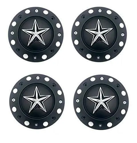 4 Pack Kmc Xd Series 775L239b Rockstar Dually Center Cap 1