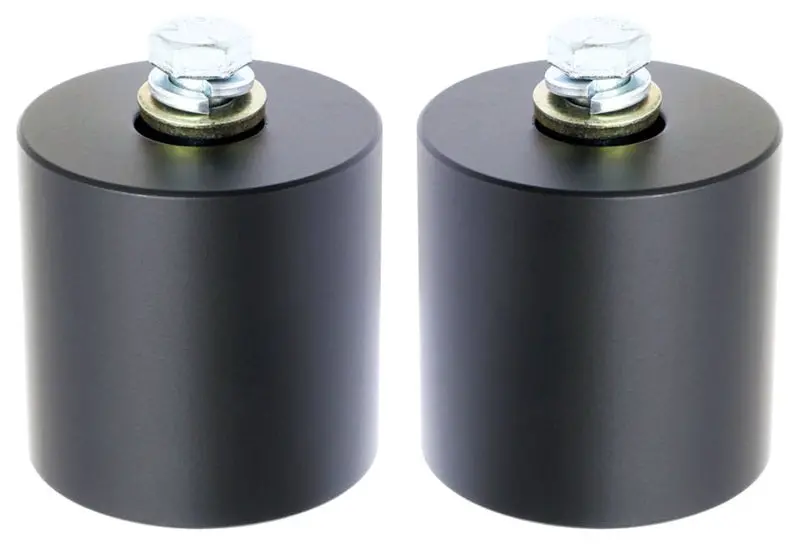 Rockjock Jl Bump Stop Kit Front W/ Billet Aluminum Spacers Hardware 1