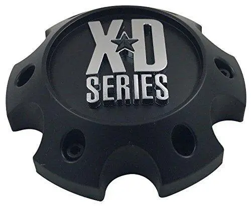 Xd Series 1079L140-H34 Flat Black Custom Wheel Center Cap (1 Cap) 1