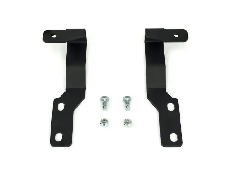 Cali Raised 05-15 Toyota Tacoma Low Profile Led Ditch Light Brackets Kit - Brackets Only / No Switch 1