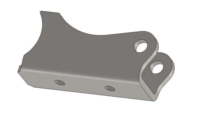 Artec Industries 07-18 Jeep Wrangler Jk Front Axle Shock Mounts 1