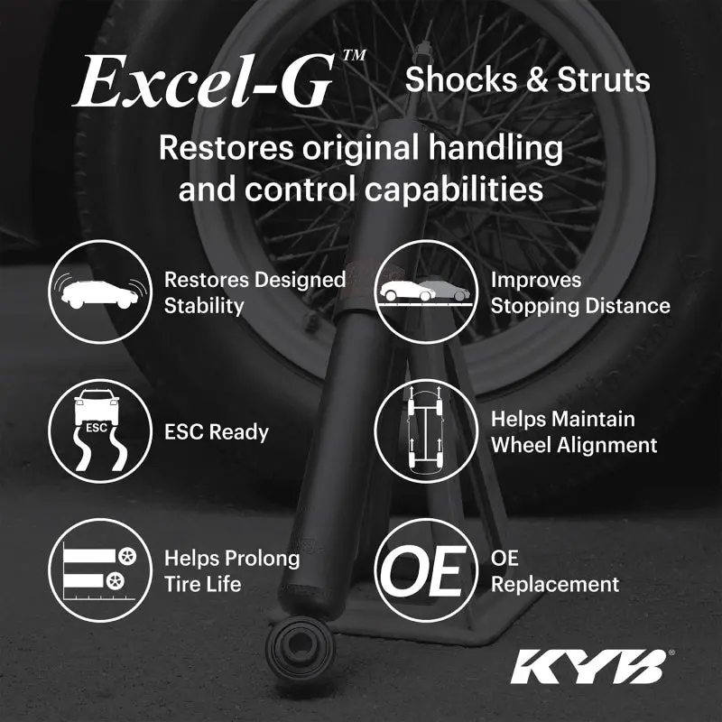 Kyb Shocks & Struts Excel-G Front Ford Bronco Ii 1989-90 Ford Explorer 1991-94 Ford Ranger (2Wd) 198 2
