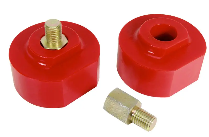 Prothane 99-09 Ford F250/350 2Wd Front Coil Spring 2In Lift Spacer - Red 1