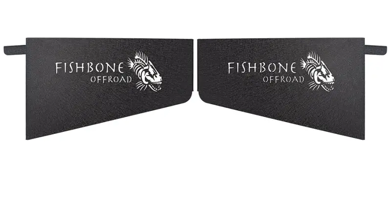 Fishbone Offroad 2018+ Jeep Wrangler Jl 2 Door Wheel Well Storage Bins 1