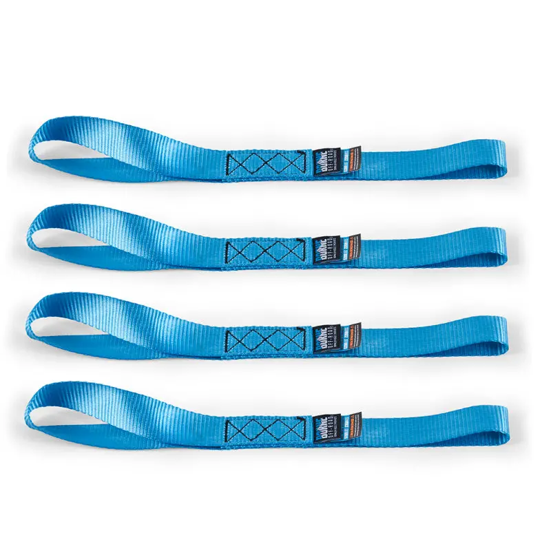 Borne Off-Road Heavy-Duty Ratchet Tie-Down Kit (4-Pack) - Blue 1