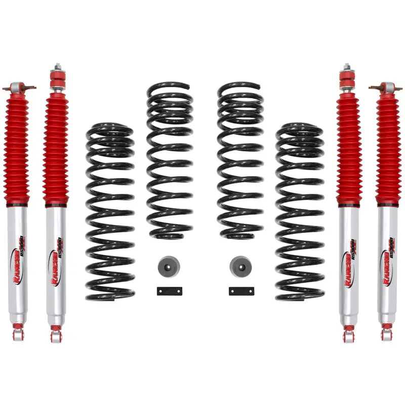 Rancho 07-17 Jeep Wrangler Front And Rear Suspension System - Master Part Number / One Box 1