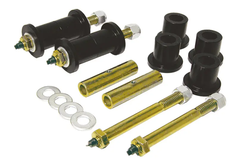 Prothane 87-96 Jeep Yj Front Or Rear Frame Shackle Bushings - Black 1