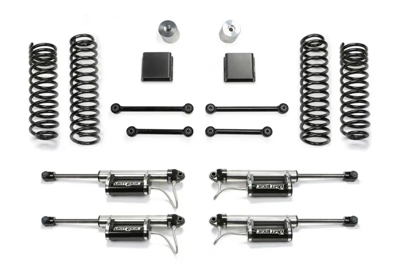 Fabtech 20-21 Jeep Jt 4Wd Gas 3In Sport Ii System W/Dl Resi 1