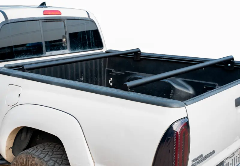 Cali Raised 05-23 Toyota Tacoma Bed Bars - Flat Bars - Powder Coat Finish 1