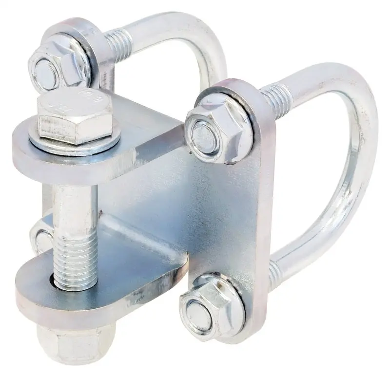Rockjock Jl/Jt Steering Stabilizer Shock Bracket Kit Fits 1 5/8In 42Mm Rods Stock Stabilizer Shock 1