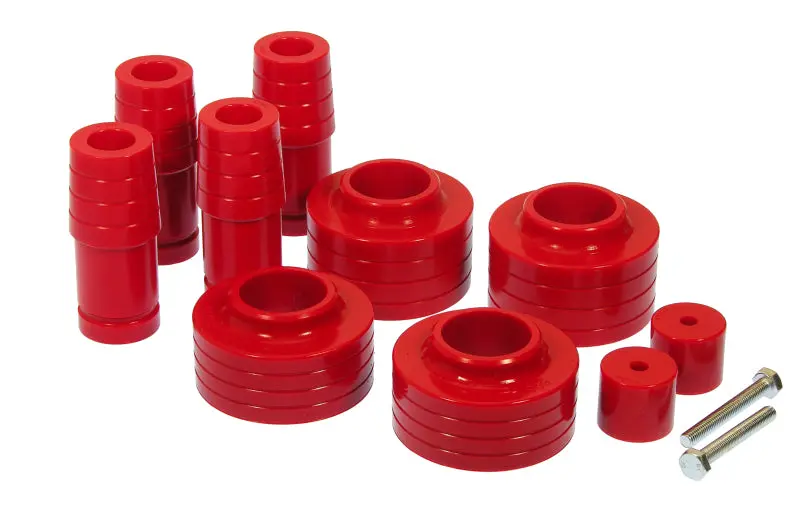 Prothane Jeep Tj 1.5In Lift Coil Spring Isolator - Red 1