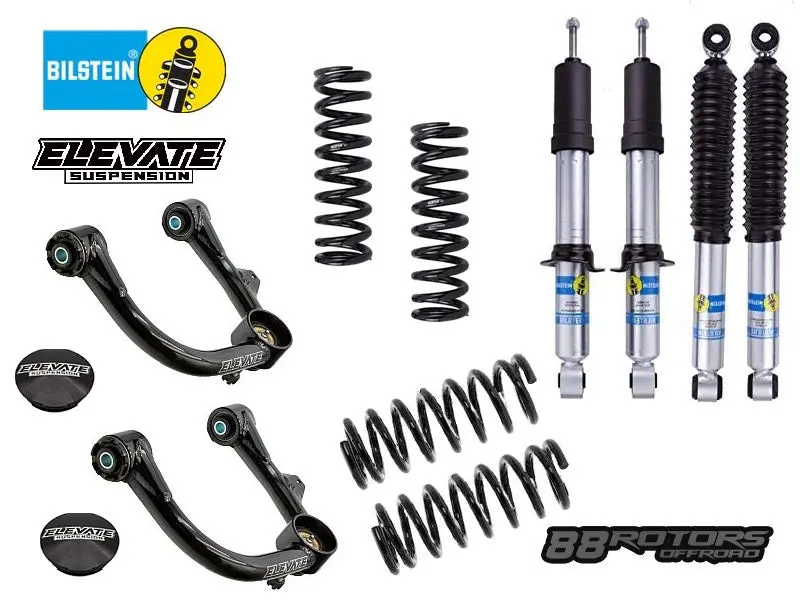 03-24 Toyota 4Runner Bilstein 5100 Shocks, Ome Springs, Spc Uca 1