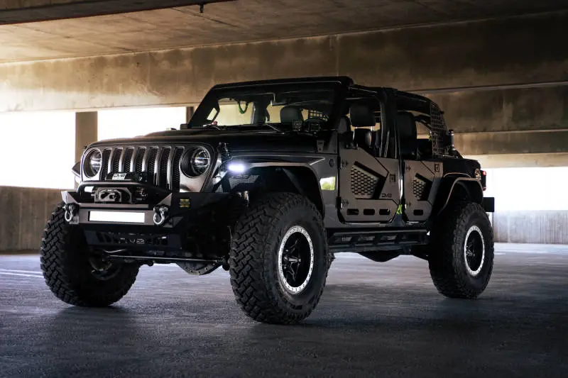 Dv8 Offroad 2018-2025 Jeep Wrangler Jl | Slim Fender Flares 1