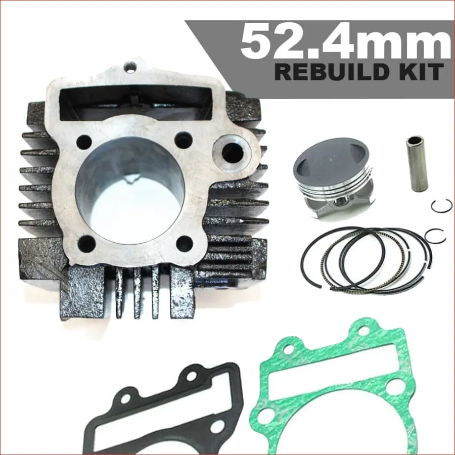 52.4Mm Cylinder Piston Rebuild Kit - 110Cc 1