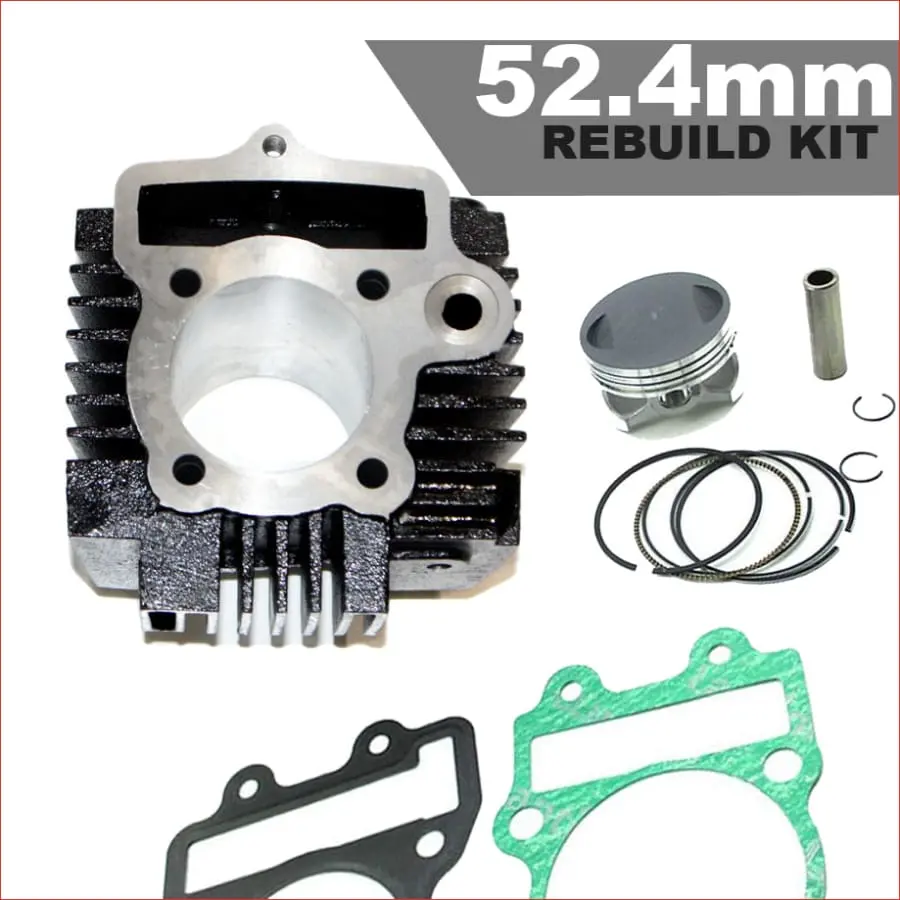 52.4Mm Cylinder Piston Rebuild Kit - 125Cc 1