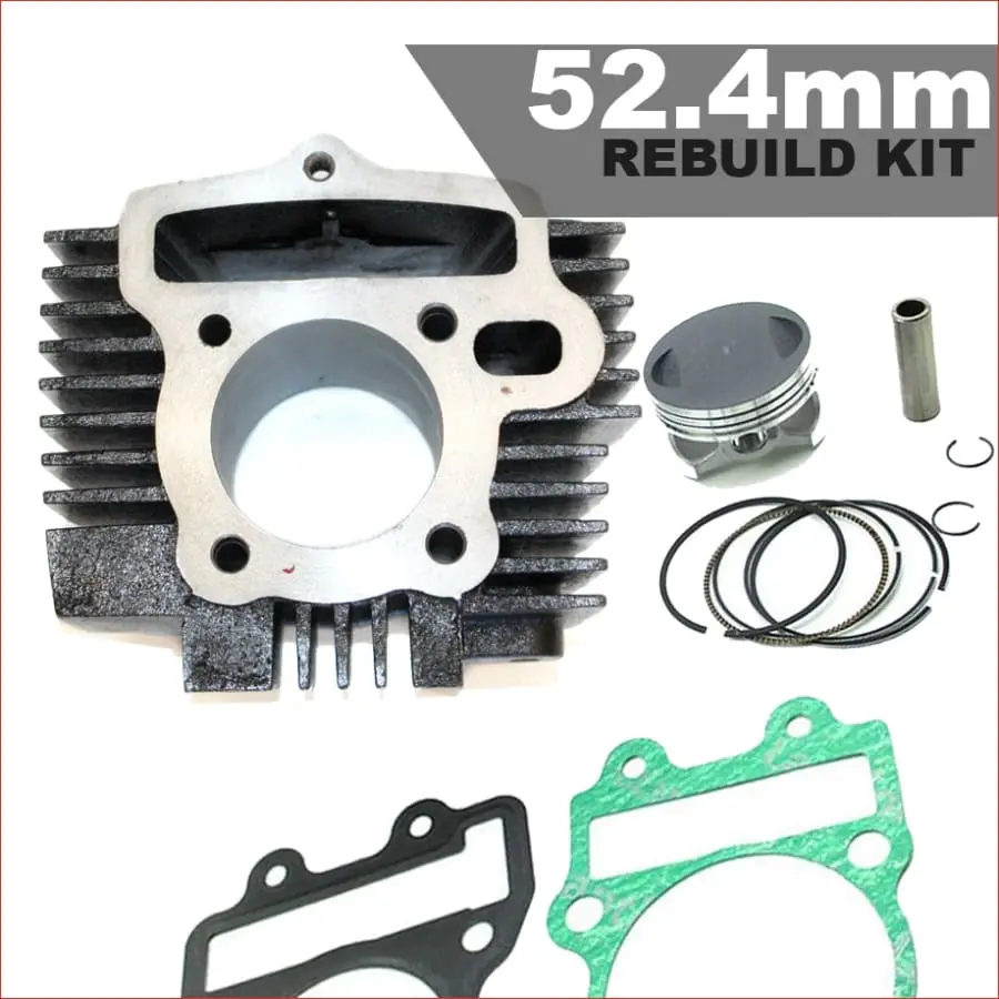 52.4Mm Cylinder Piston Rebuild Kit - 125Cc 1