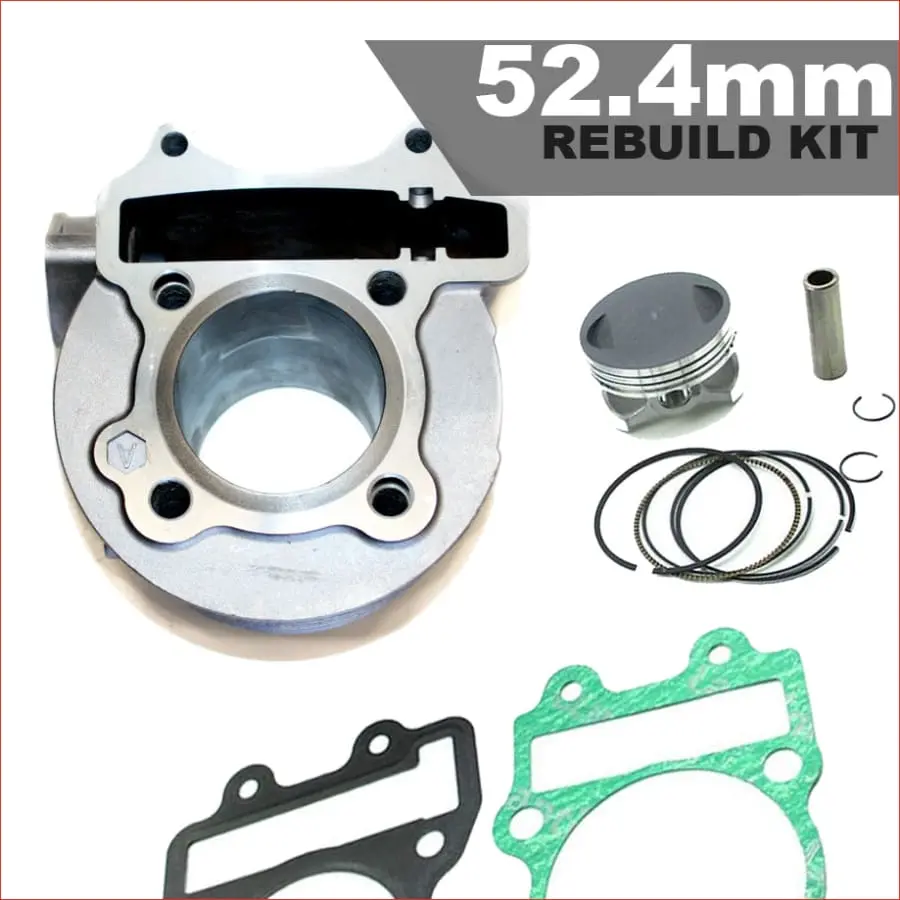 52.4Mm Cylinder Piston Rebuild Kit - 125Cc Gy6 1