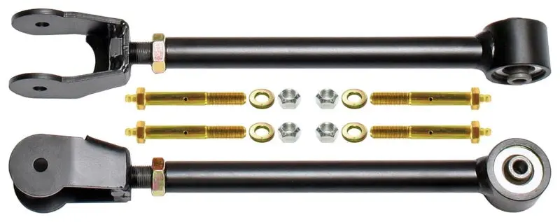 Rockjock Tj/Lj/Xj/Mj Johnny Joint Adjustable Control Arms Front Upper Adjustable Greasable Pair 1
