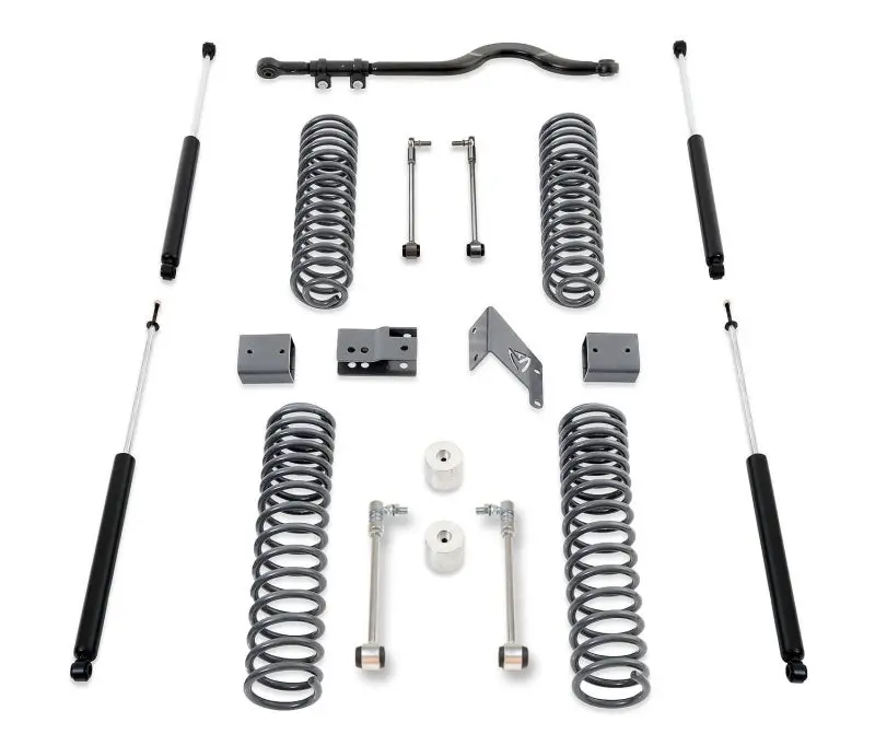 Maxtrac 07-18 Jeep Wrangler Jk 4.5In/4.5In Maxpro Coil Lift Kit W/Track Bar & Maxtrac Shocks 1
