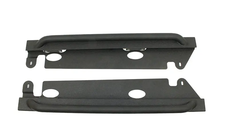 Fishbone Offroad 07-18 Jeep Wrangler Jk 2 Door Rubicon Steel Rock Slider - Black Textured Powdercoat 1