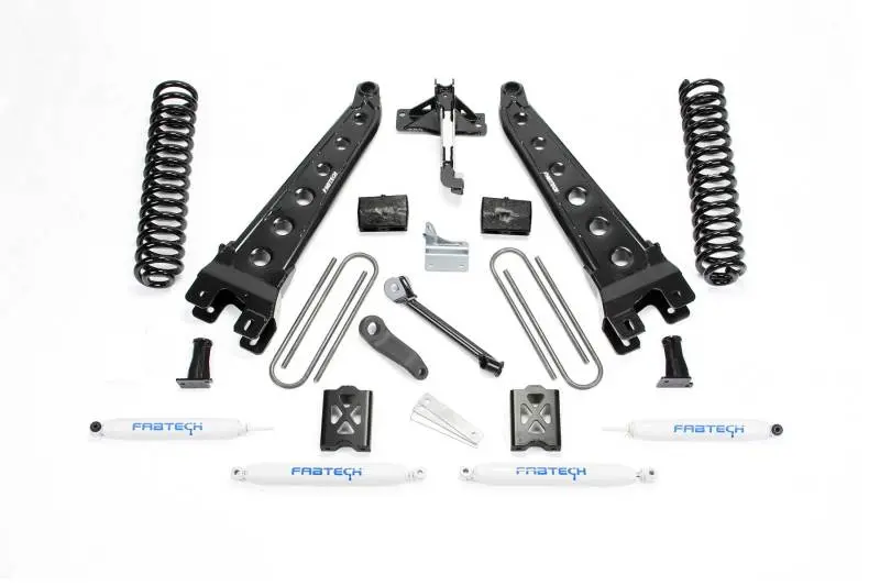 Fabtech 05-07 Ford F250 4Wd W/Factory Overload 6In Rad Arm Sys W/Coils & Perf Shks 1