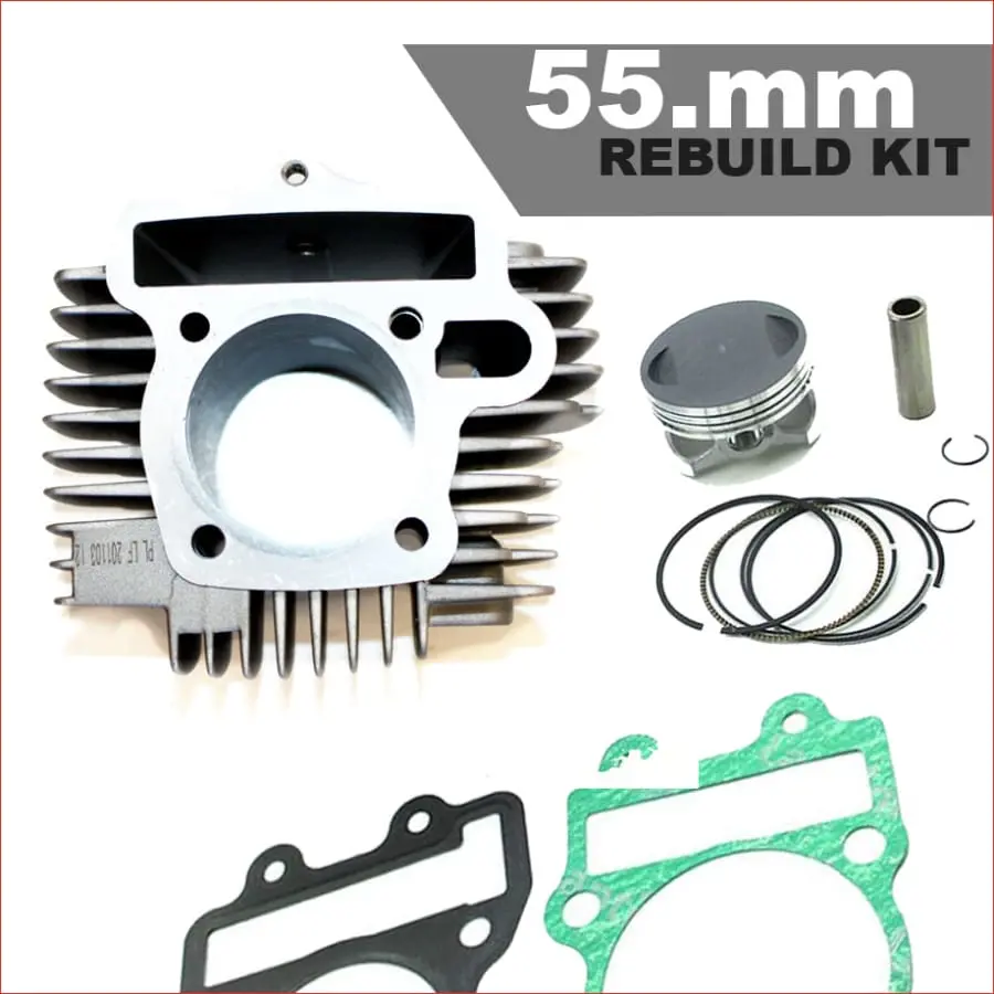 55Mm Cylinder Piston Rebuild Kit - 140Cc 1