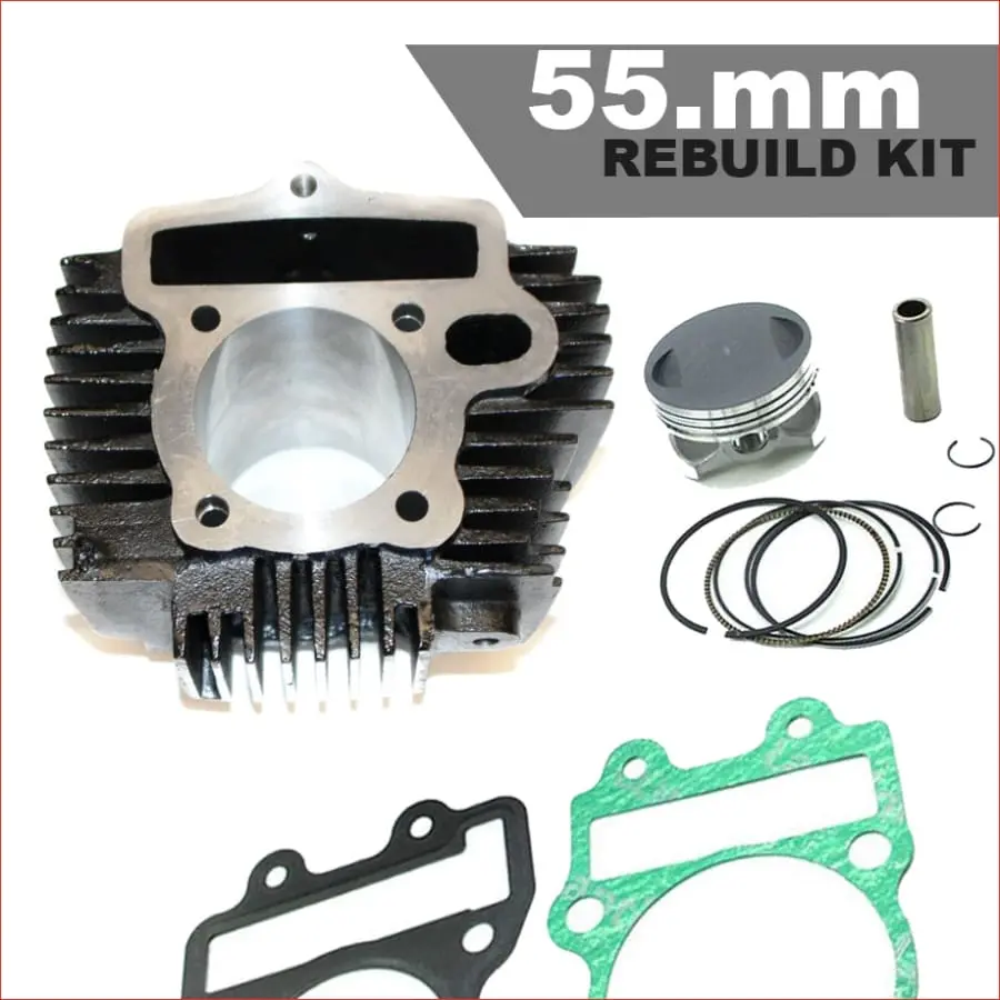 55Mm Cylinder Piston Rebuild Kit - 140Cc 1