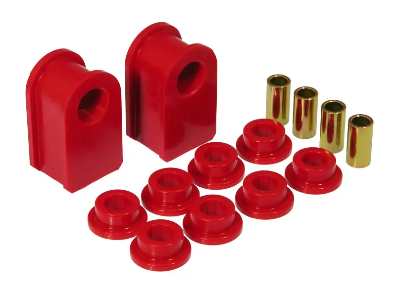 Prothane 70-98 Ford Truck S/B & E/L Bush - 1In (For 3.5In Frames / Eye To Eye End Links) - Red 1