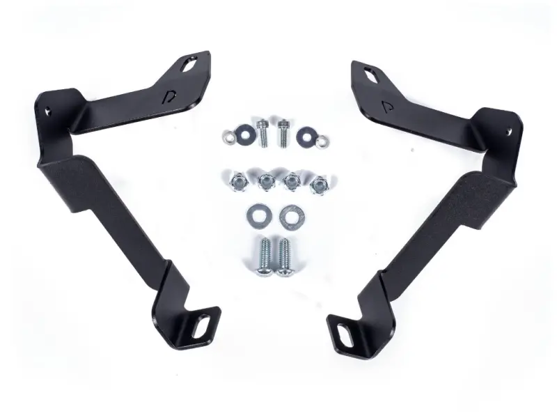 Cali Raised 14-21 Toyota Tundra 32In Lower Bumper Hidden Led Light Bar Brackets Kit - Brackets Only 1