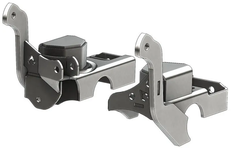 Artec Industries 93-06 Jeep Wrangler Tj Lj Coil / Lca Combo Brackets Front Axle - Normal Hole 1