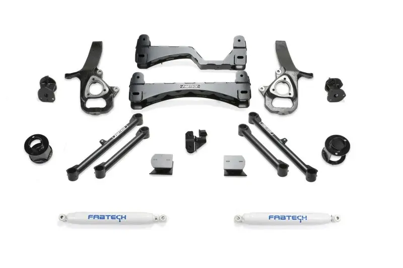Fabtech 19-21 Ram 1500 2Wd 6In Basic Sys W/Perf Shks 1