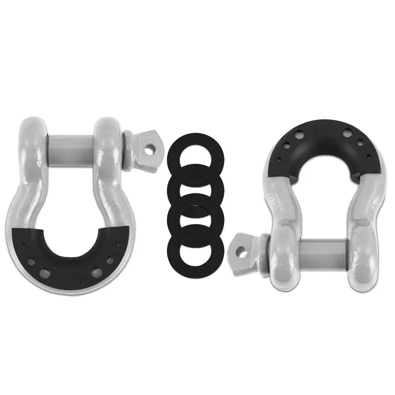 Borne Off-Road Borne D-Ring Shackle Set Grey 1