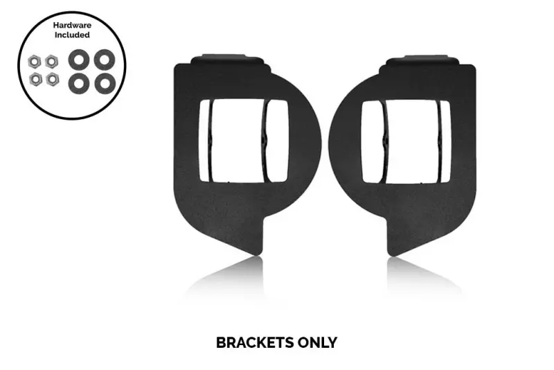 Cali Raised 14-24 Toyota 4Runner Led Fog Light Pod Replacements Brackets Kit - Brackets Only 1