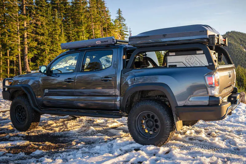 Arb 16-23 Toyota Tacoma Bed Rack - Black Aluminum 1