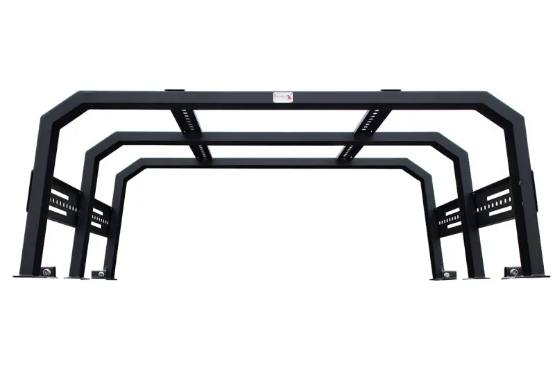 Fishbone Offroad 20+ Jeep Gladiator Bed Rack Full Tackle Rack - Black Powdercoat 1
