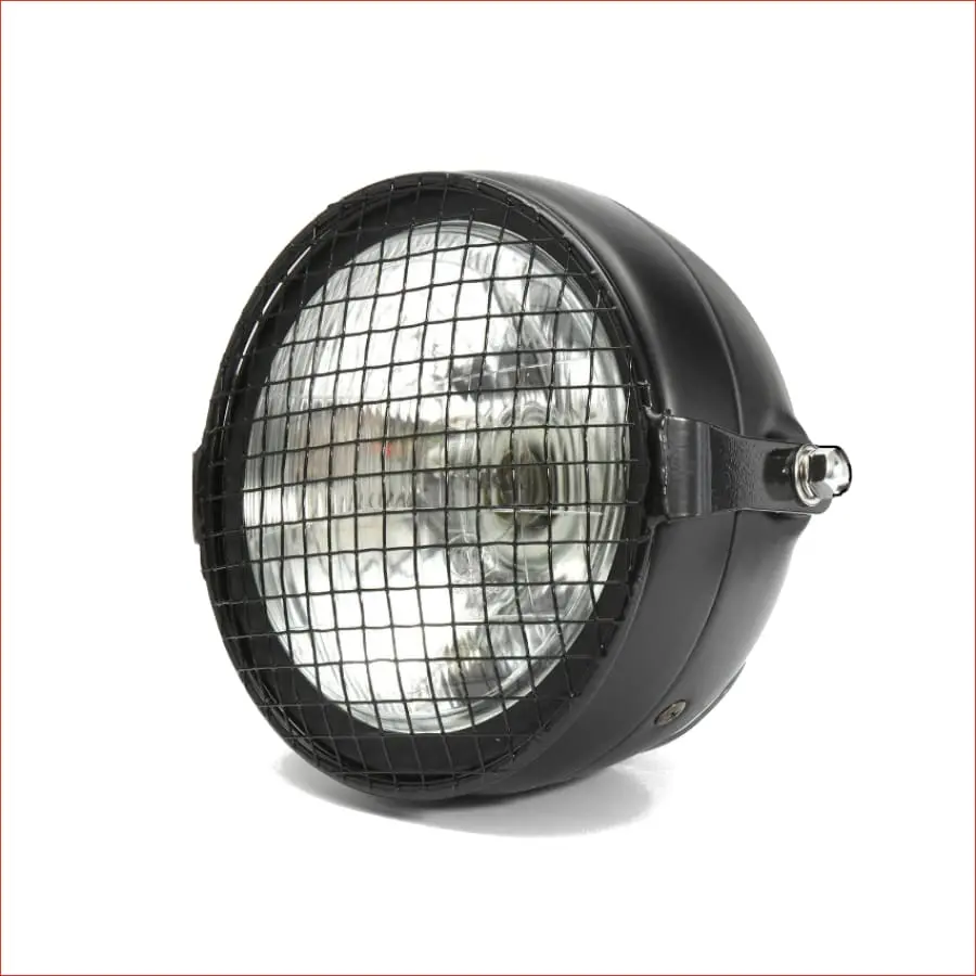 6.5" Matte Black Mesh Head Light - 40 Watts 1