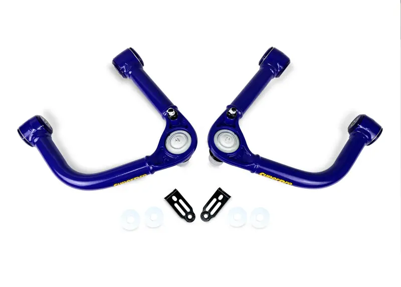 Superpro 22-23 Toyota Tundra Fixed Offset Front Upper Control Arm Set 2